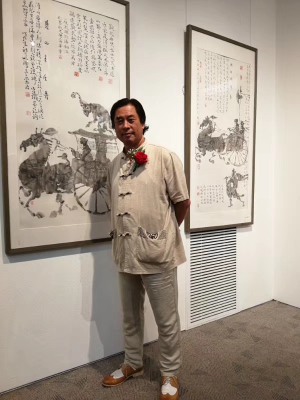 王阔海.原中央机关美协主席【出席活动】｜作品定制插图1中国题字网