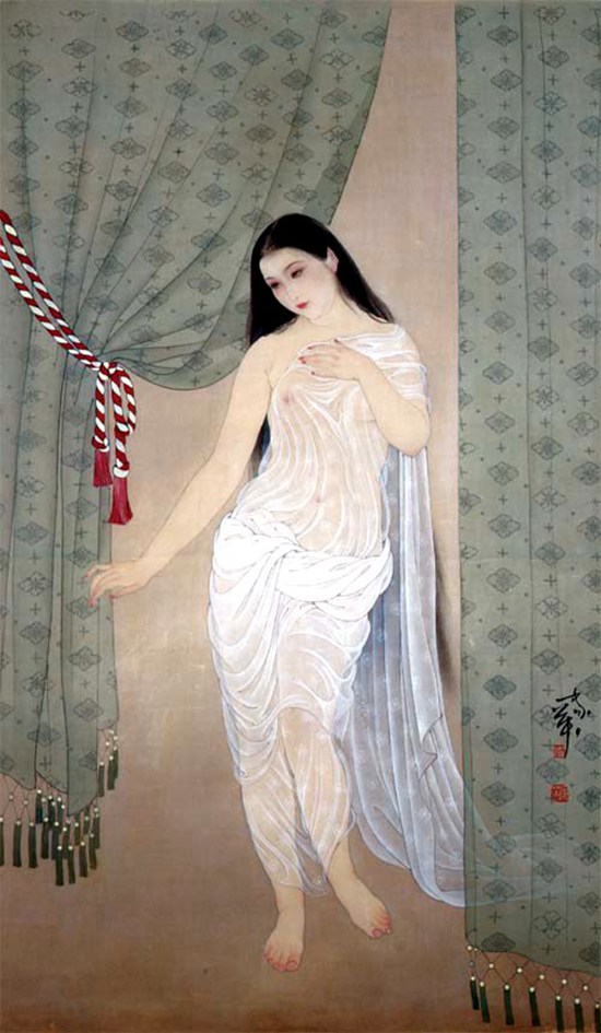 何家英作品 | 中国画女人体国画精品欣赏插图9中国题字网