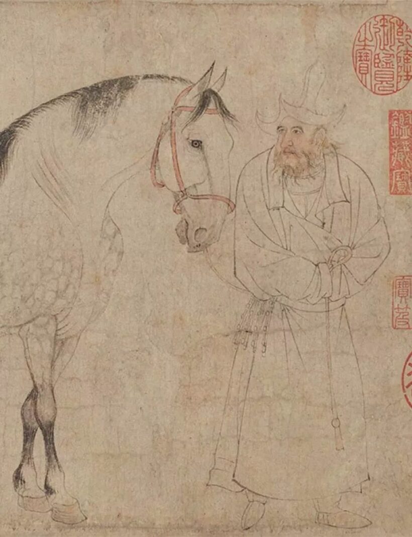 国宝《五马图》，消失近一个世纪，从紫禁城到再现东京始末插图1中国题字网