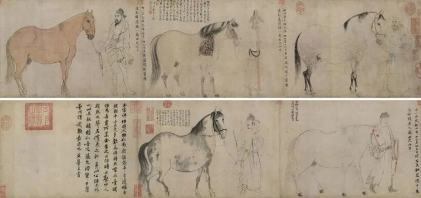 国宝《五马图》，消失近一个世纪，从紫禁城到再现东京始末插图2中国题字网