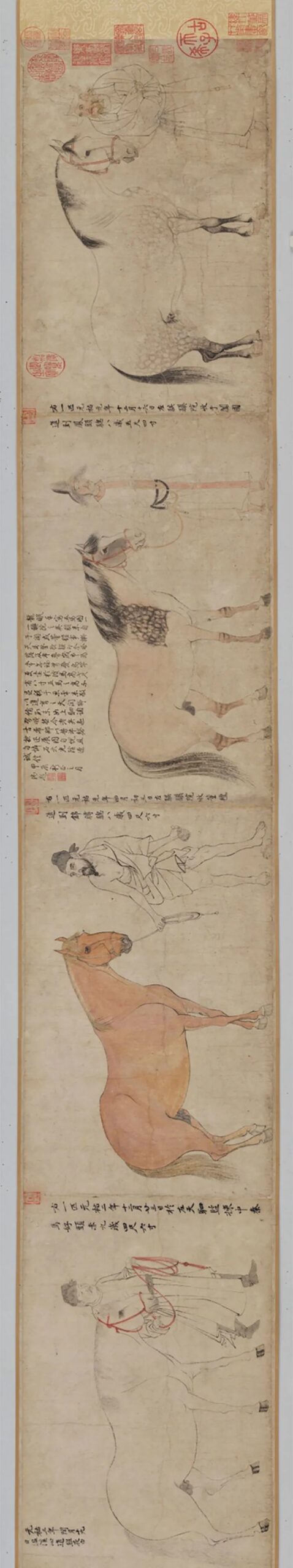 国宝《五马图》，消失近一个世纪，从紫禁城到再现东京始末插图27中国题字网