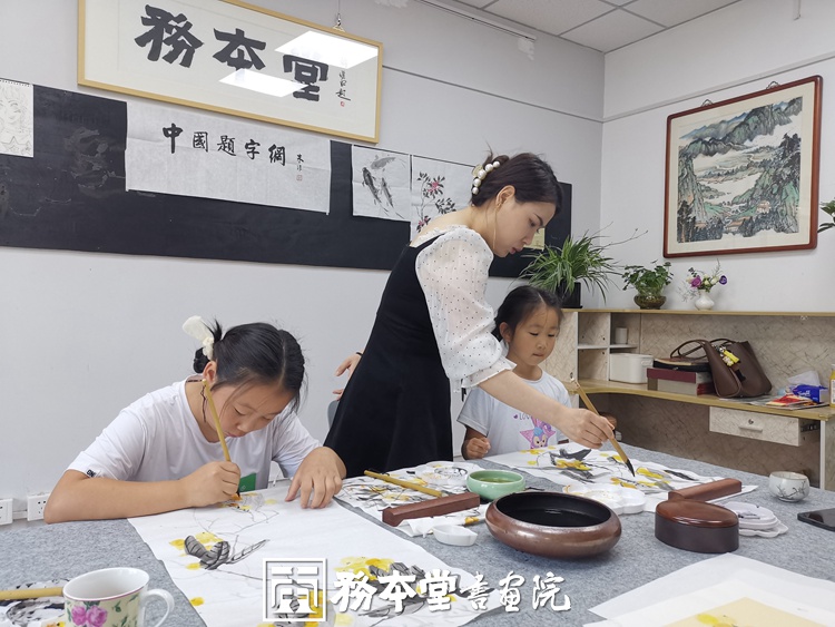 务本堂书画院-名师书画培训班招生简章（不定期大师课）缩略图中国题字网