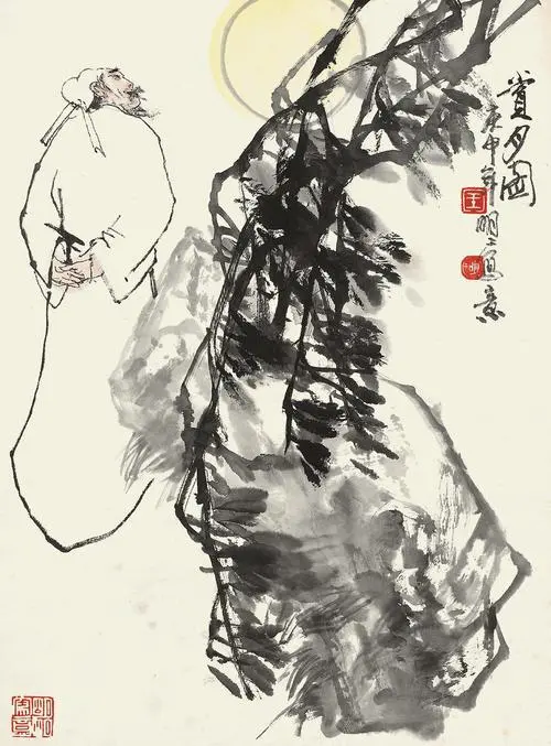 王明明.中国美术家协会副主席｜作品定制插图7中国题字网