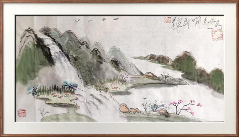 国粹传承 弘扬文化–书画艺术家喻寿奇插图中国题字网