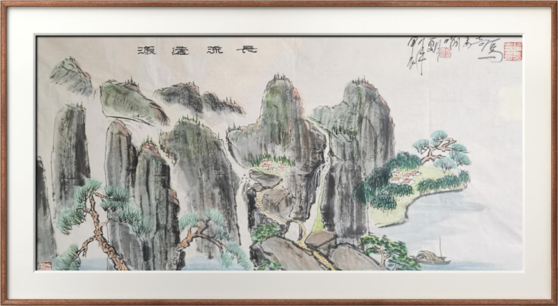 国粹传承 弘扬文化–书画艺术家喻寿奇插图1中国题字网