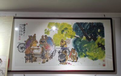 著名画家马海方北京民俗画【乐在其中】缩略图中国题字网