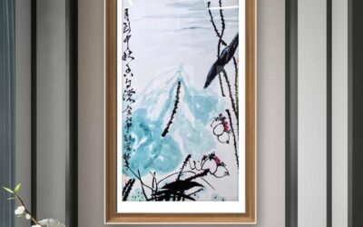 著名书画家令狐伟鹏精品书画定制收藏【荷花】缩略图中国题字网