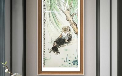 家居书画定制：点亮居住空间艺术角落缩略图中国题字网