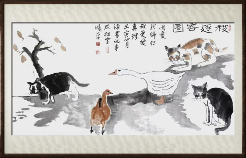 国粹传承 弘扬文化–书画艺术家牟晓平插图8中国题字网