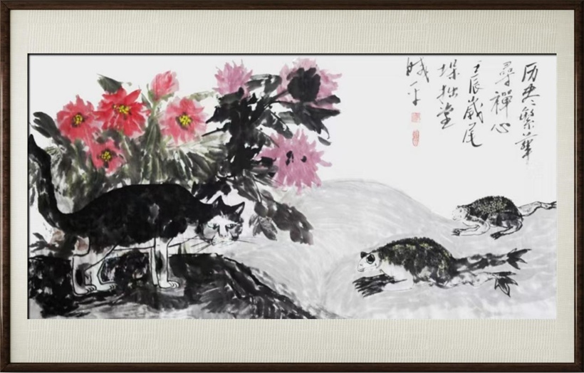 国粹传承 弘扬文化–书画艺术家牟晓平插图3中国题字网