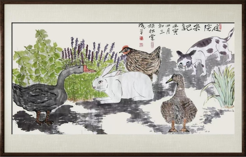国粹传承 弘扬文化–书画艺术家牟晓平插图5中国题字网