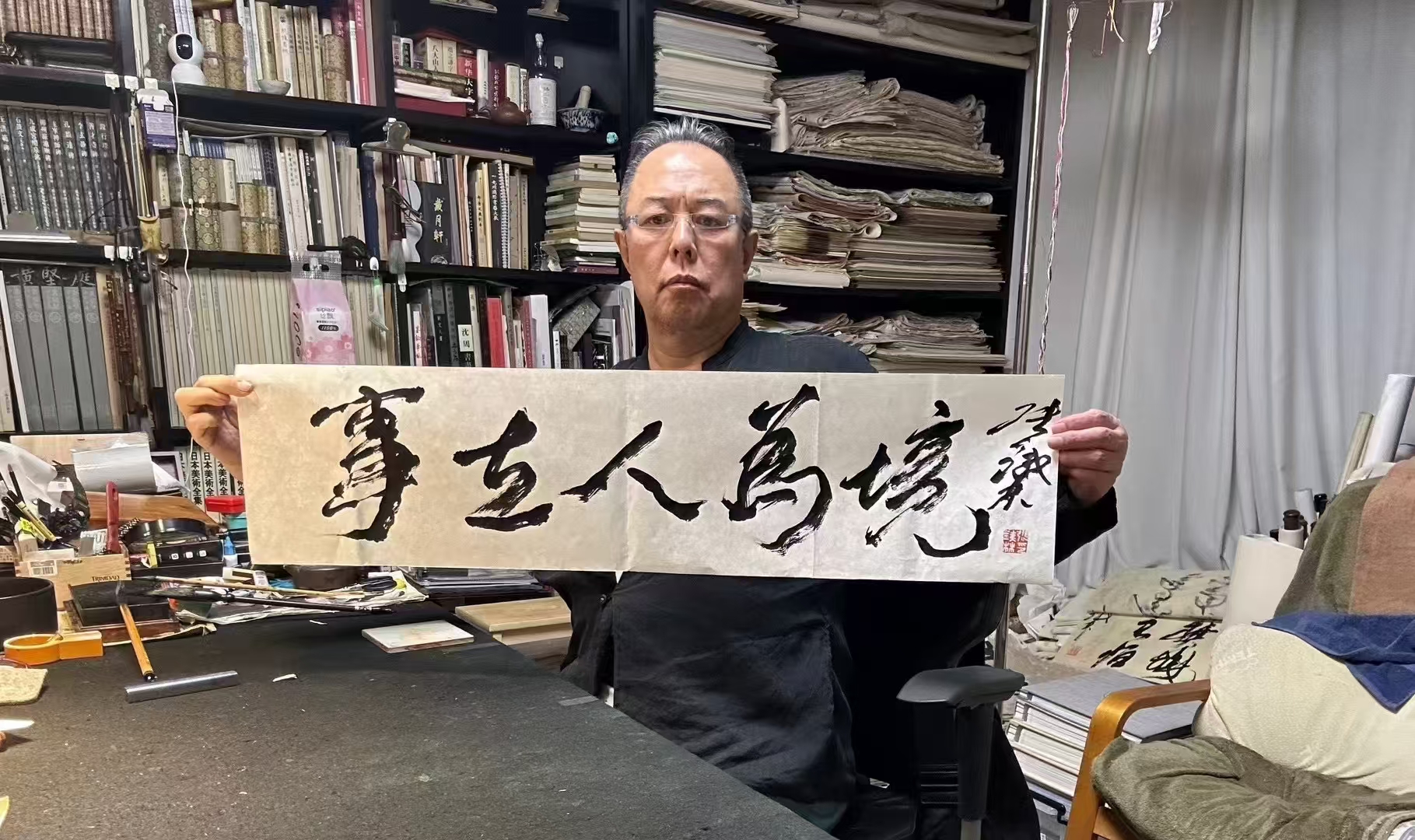 著名表演艺术家张铁林书法作品润格（价格）｜名家书画定制收藏插图2中国题字网