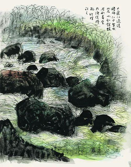 郭怡孮国画作品:江山逸韵 时代新风|作品定制插图9中国题字网 郭怡孮国画作品:江山逸韵 时代新风|作品定制插图9中国题字网
