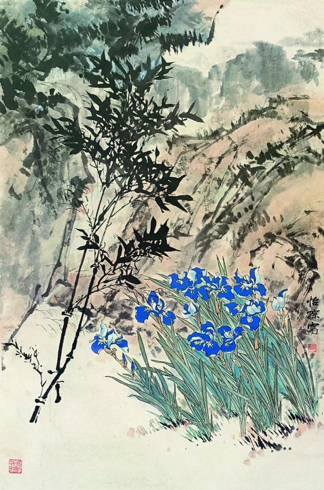 郭怡孮国画作品:江山逸韵 时代新风|作品定制插图中国题字网 郭怡孮国画作品:江山逸韵 时代新风|作品定制插图中国题字网