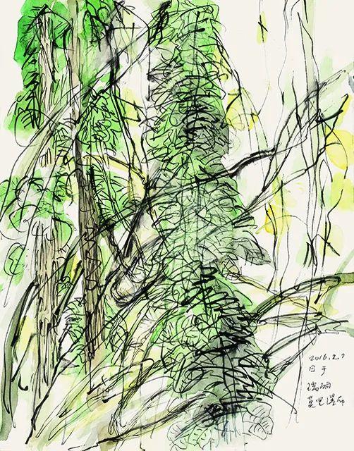郭怡孮国画作品:江山逸韵 时代新风|作品定制插图8中国题字网 郭怡孮国画作品:江山逸韵 时代新风|作品定制插图8中国题字网
