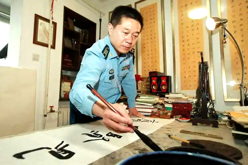 张维忠.中国书法家协会理事/军旅书法家｜作品定制插图10中国题字网