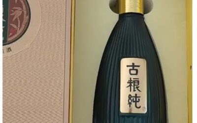 企业宣传题字|著名书法家张铜彦为白酒品牌题写商标《古粮纯》缩略图中国题字网