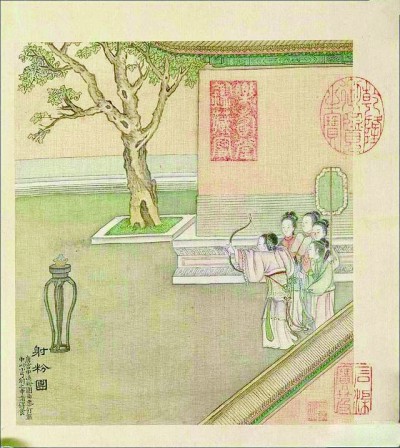 光明文化周末：端午图里的节俗故事插图中国题字网