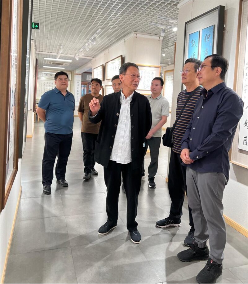 《王家新书法精品陈列》暨“泰文楼书法馆”在京隆重开幕插图1中国题字网 《王家新书法精品陈列》暨“泰文楼书法馆”在京隆重开幕插图1中国题字网