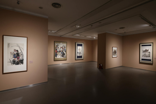 “纪念黄胄先生诞辰一百周年大型回顾展”在炎黄艺术馆盛大开幕插图26中国题字网