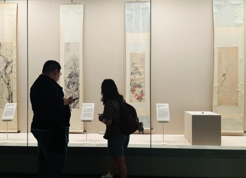 89件（套）清代后期花鸟画精品亮相天津博物馆插图中国题字网