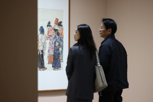 “纪念黄胄先生诞辰一百周年大型回顾展”在炎黄艺术馆盛大开幕插图18中国题字网