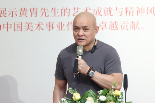“纪念黄胄先生诞辰一百周年大型回顾展”在炎黄艺术馆盛大开幕插图9中国题字网