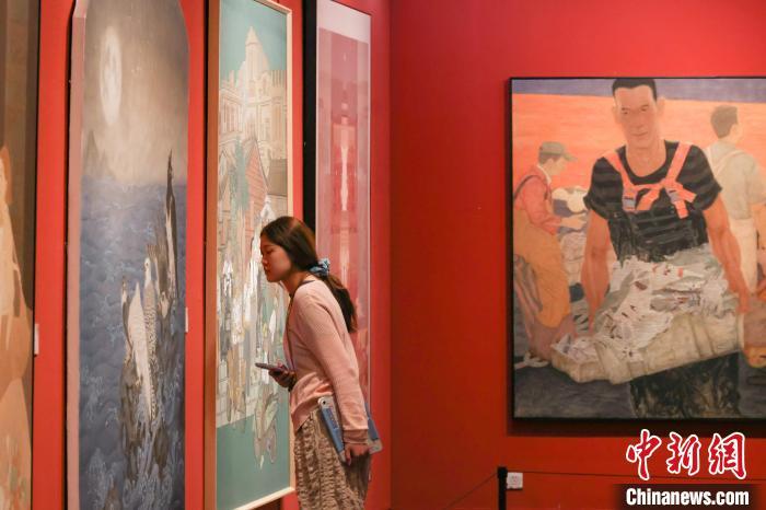 第十二届中国工笔画作品展亮相江苏省美术馆缩略图中国题字网