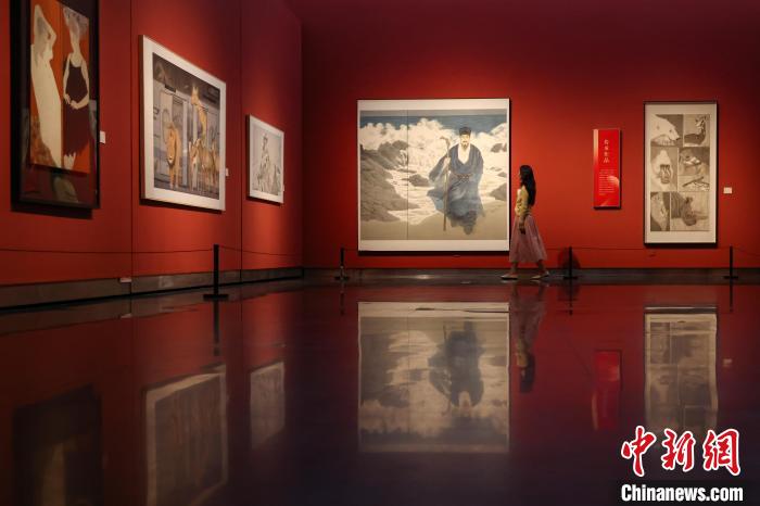 第十二届中国工笔画作品展亮相江苏省美术馆插图5中国题字网