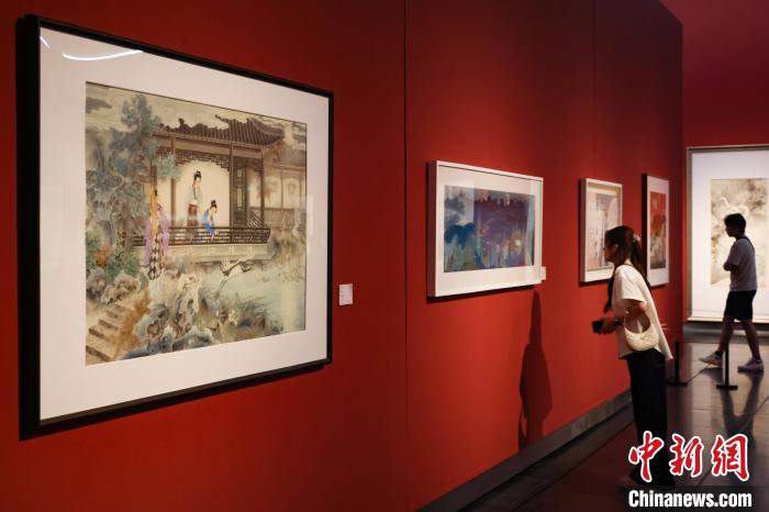 第十二届中国工笔画作品展亮相江苏省美术馆插图1中国题字网