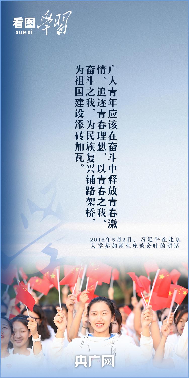 看图学习丨在奋斗中释放青春激情 总书记寄语新时代青年插图4中国题字网