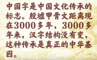 学习新语·中华文明丨字里行间的中华基因缩略图中国题字网