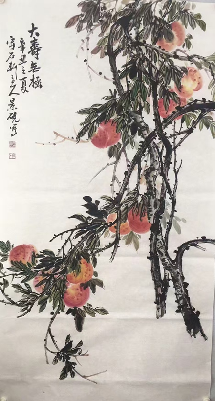 吴景砚.尤擅花鸟画的书画名家｜作品定制插图5中国题字网