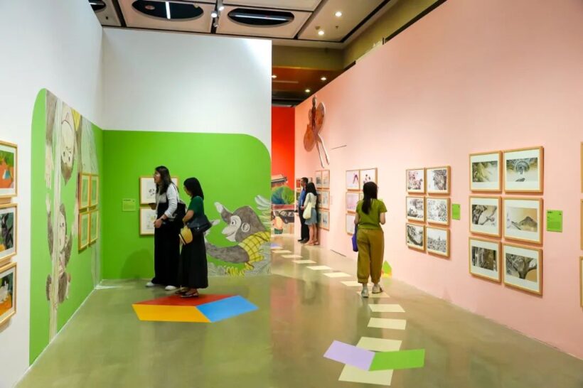 “以美筑梦——儿童图画书创作100成果展”在京开幕插图中国题字网