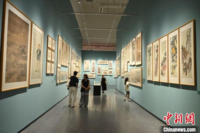 盛世修典—“中国历代绘画大系”成果展·陕西特展开幕插图1中国题字网