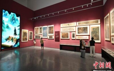 盛世修典—“中国历代绘画大系”成果展·陕西特展开幕缩略图中国题字网