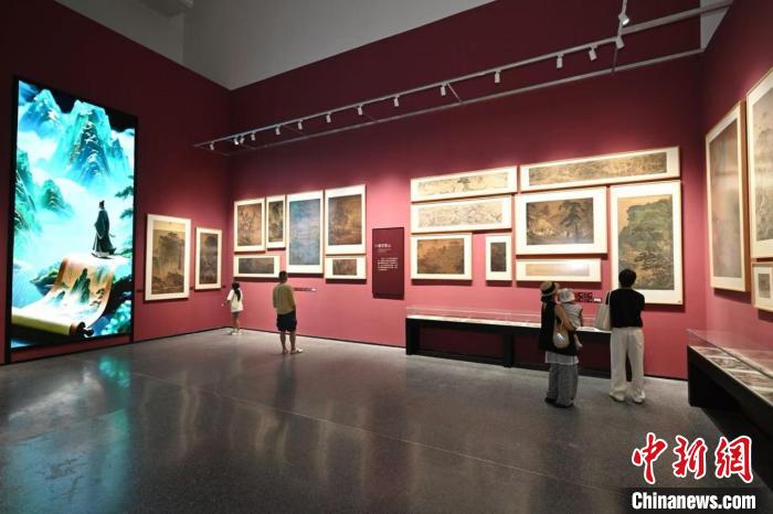 盛世修典—“中国历代绘画大系”成果展·陕西特展开幕插图中国题字网