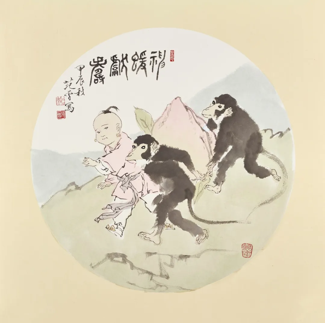 著名书画家范曾的艺术人生|作品定制插图7中国题字网 著名书画家范曾的艺术人生|作品定制插图7中国题字网