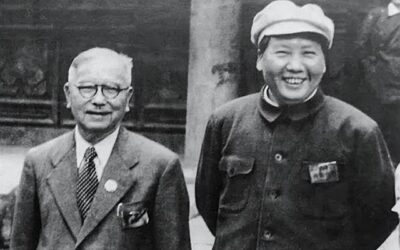 1940年陈嘉庚访问延安，目睹毛主席一个小动作，感叹：全世界仅有缩略图中国题字网