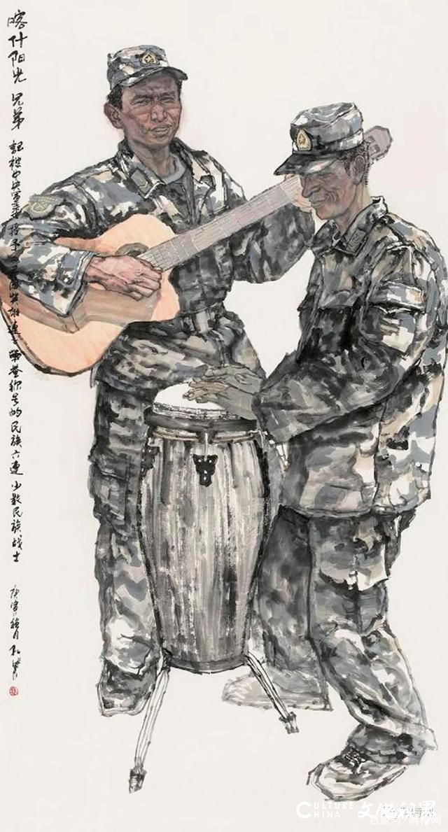 著名画家孔紫：捕捉生活细节的真实和情趣｜作品定制插图7中国题字网