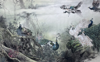 名家推介｜大型实景花鸟画家张辉作品大观缩略图中国题字网