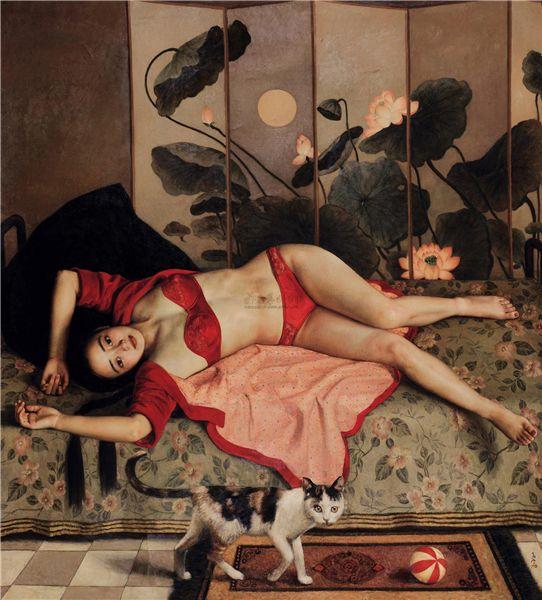 杨飞云.当代著名油画家｜古典写实人物画作品欣赏插图5中国题字网