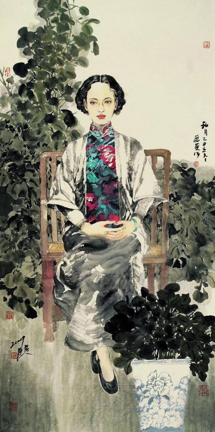 蔡葵｜人物画灵秀之美——水墨艺术的新境界插图2中国题字网