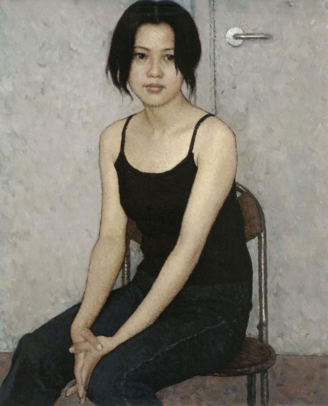 靳尚谊.当代著名油画家｜经典油画作品高清集锦插图12中国题字网