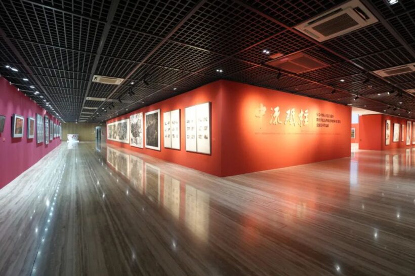“中流砥柱——纪念中国人民抗日战争暨世界反法西斯战争胜利80周年全国美术作品展”在国家画院开展插图2中国题字网