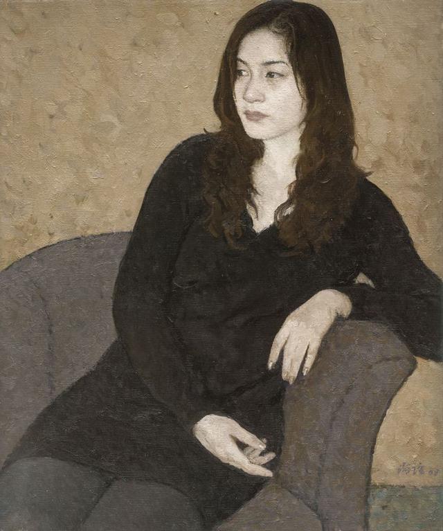 靳尚谊.当代著名油画家｜经典油画作品高清集锦插图29中国题字网