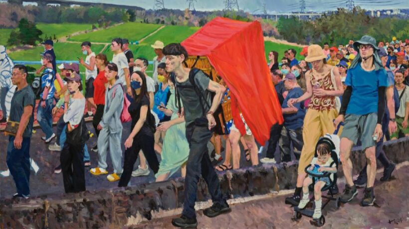 刘小东.著名油画家｜现实主义画家以画笔记录时代肌理插图中国题字网