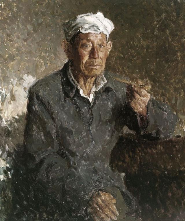 靳尚谊.当代著名油画家｜经典油画作品高清集锦插图42中国题字网