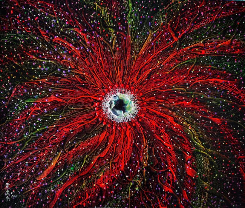 黄建南.当代著名油画家｜描绘色彩交织的奇幻世界插图4中国题字网