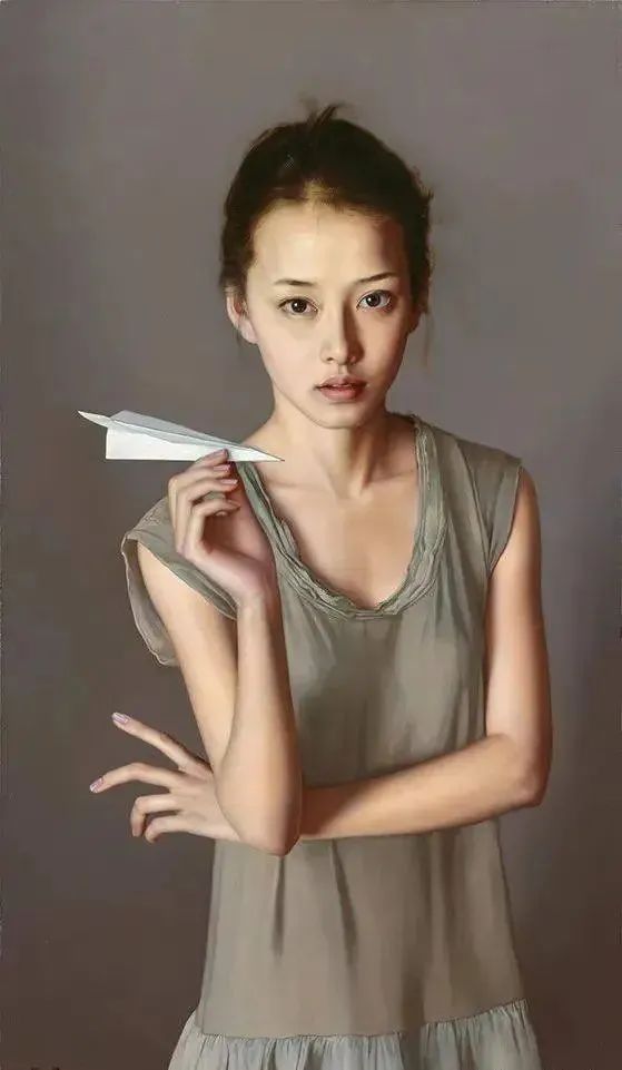 李贵君.著名油画家｜超写实人物油画艺术，细腻典雅插图2中国题字网